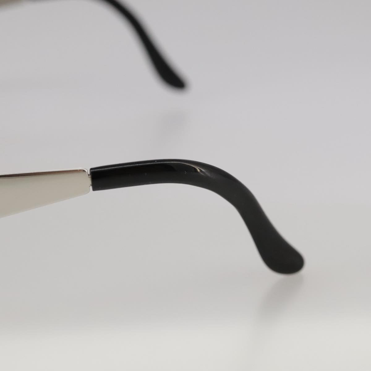 CHANEL Sunglasses metal Silver CC yk16346