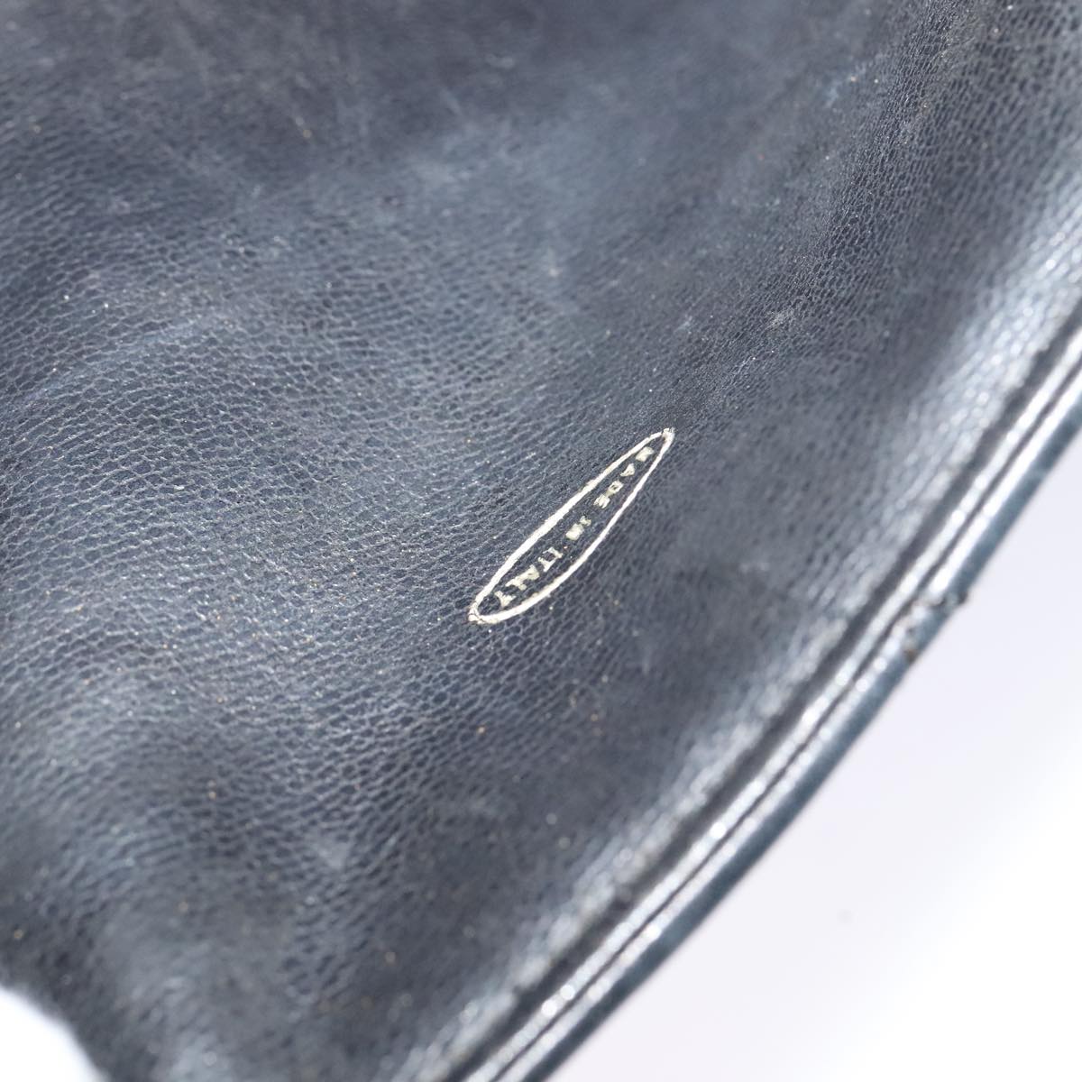 CHANEL Matelasse Chain Shoulder Bag Leather Black CC yk17057