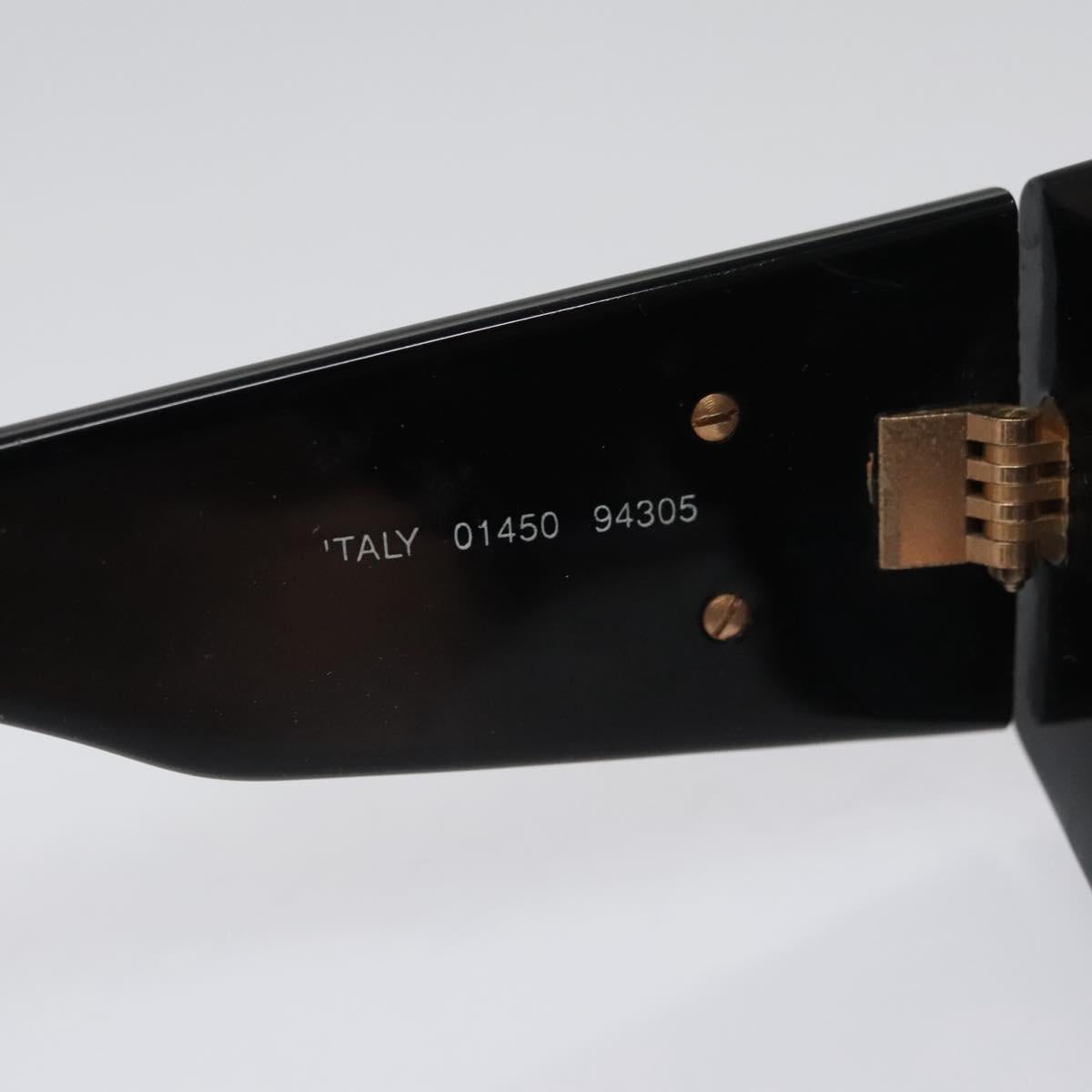 CHANEL Sunglasses plastic Black CC yk17214
