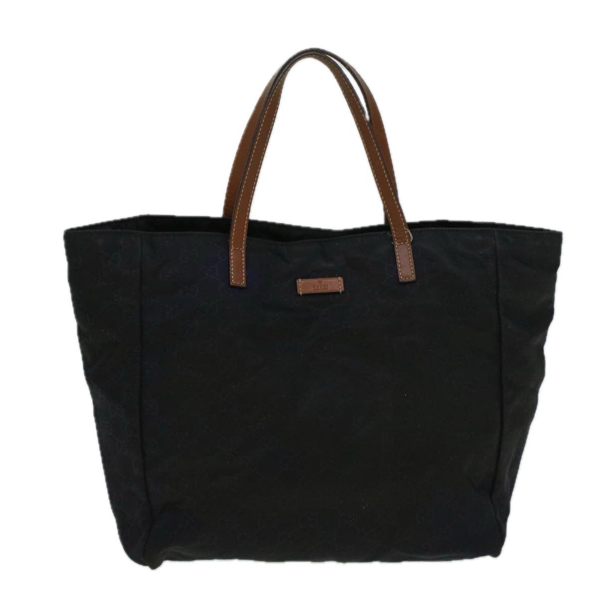 GUCCI GG Canvas Tote Bag Navy 282439 9421