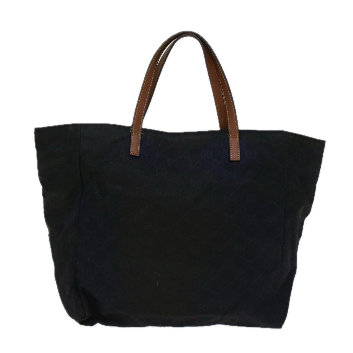 GUCCI GG Canvas Tote Bag Navy 282439 9421