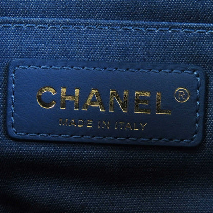 Chanel Mini Matrasse Denim Shoulder Bag