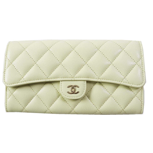 Chanel Caviar Skin Long Wallet AP0241
