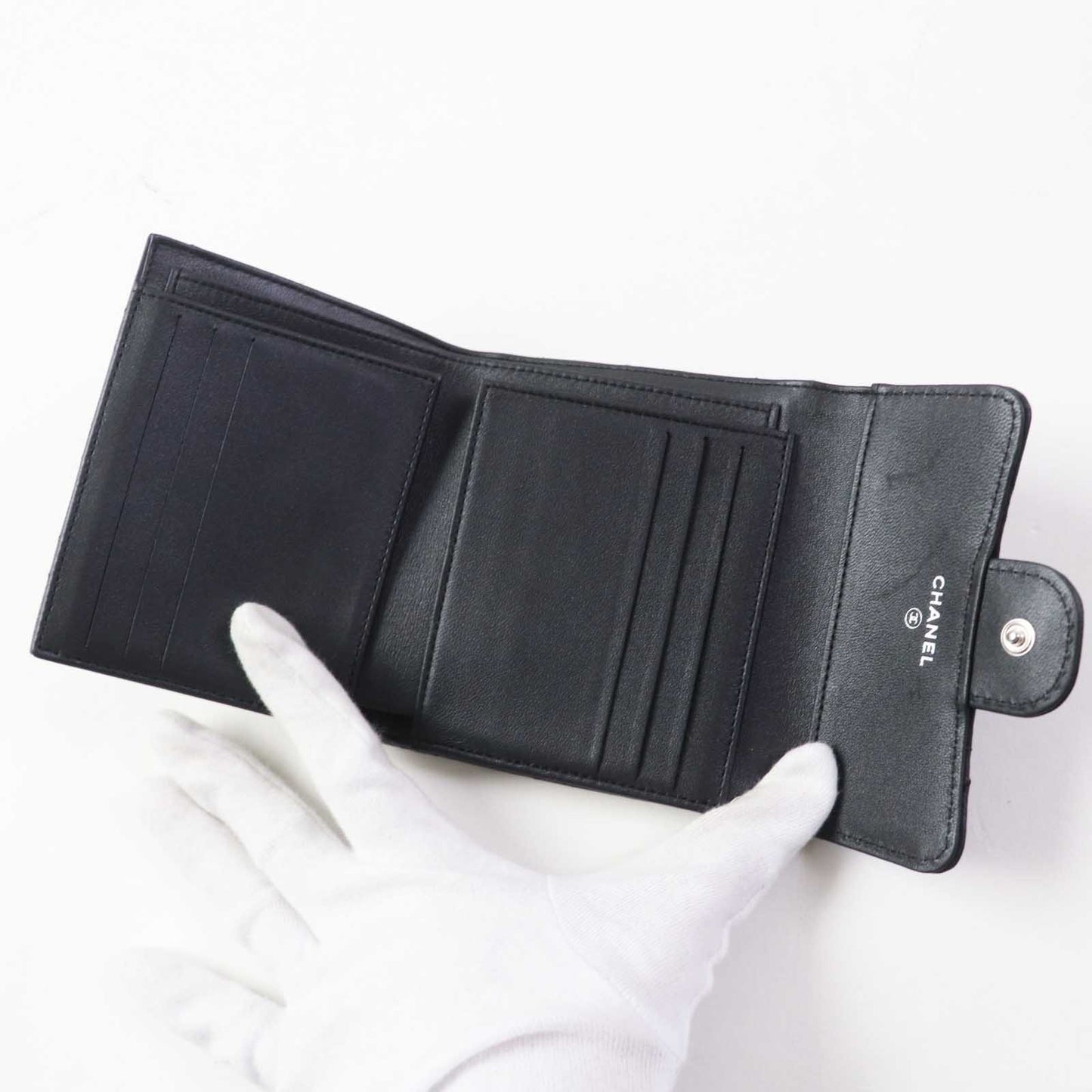 Chanel Timeless Classic Small Wallet Black