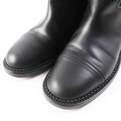 Chanel Matrasse COCO Mark Fur Leather Boots