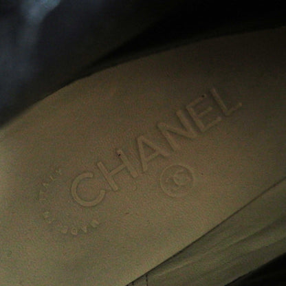 Chanel Matrasse COCO Mark Fur Leather Boots
