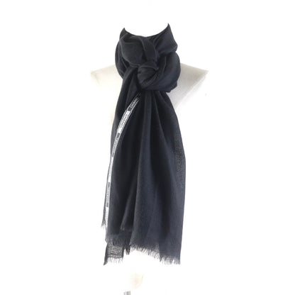 Chanel Cashmere Large Shawl with Fringe