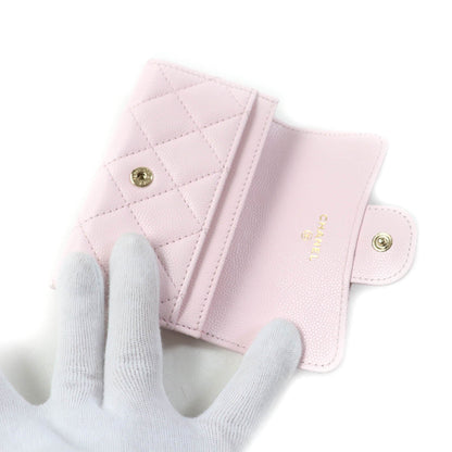 Chanel Classic Flap Lambskin Card Case AP0214