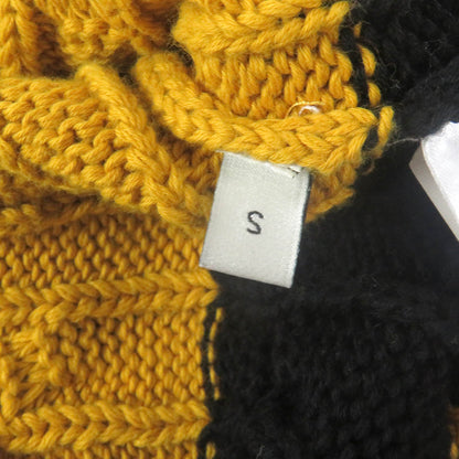 GUCCI Animal Patch Sweater Yellow Black S