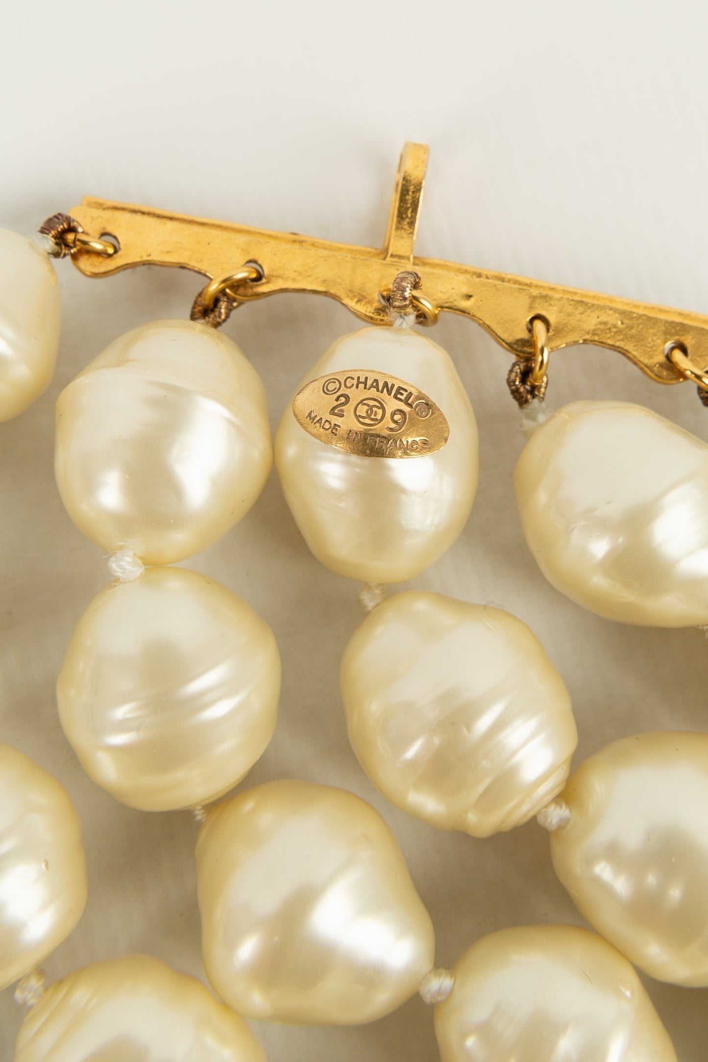 Collier ras de cou Chanel 1990s