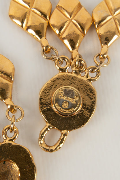 Collier dor Chanel 1990s