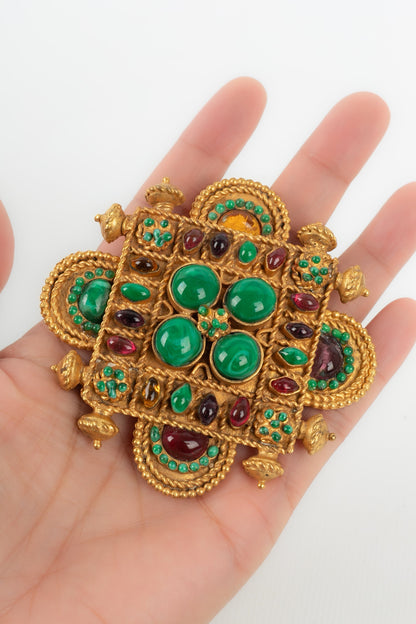 Broche byzantine Chanel