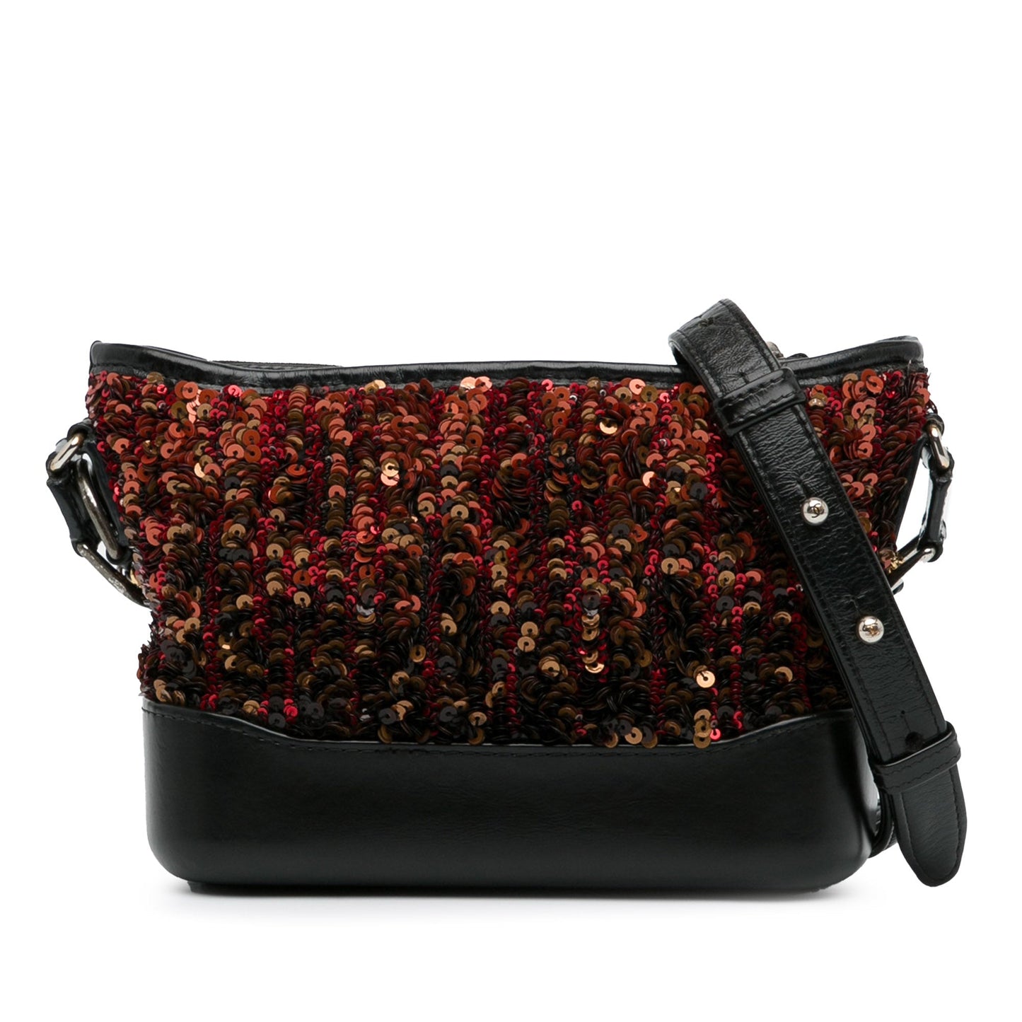 Brown Chanel Small Sequin Gabrielle Crossbody