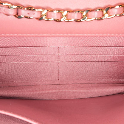 Chanel Sac Chevron Quilted Lambskin Trendy CC Wallet on Chain