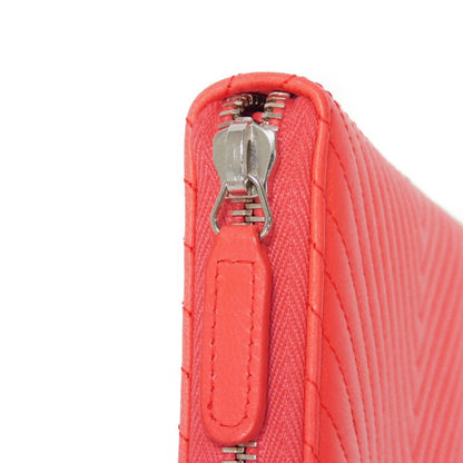 Chanel Chevron Long Zip Wallet A50097