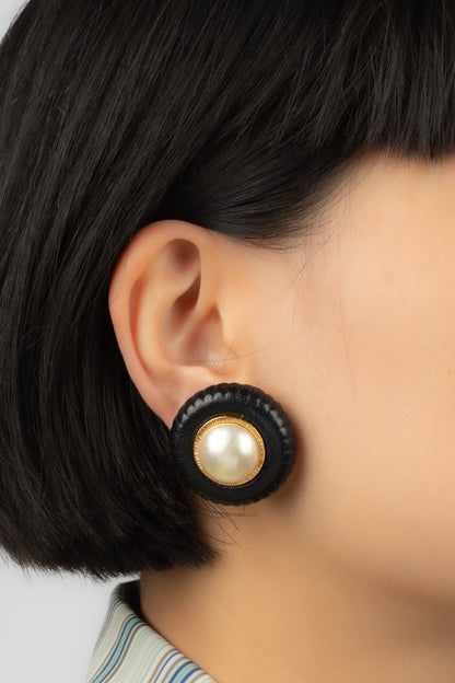 Boucles d'oreilles Chanel 1987/1988