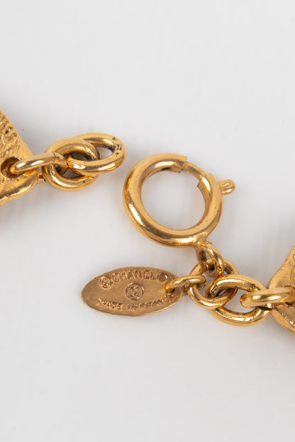 Collier dor Chanel 1980s