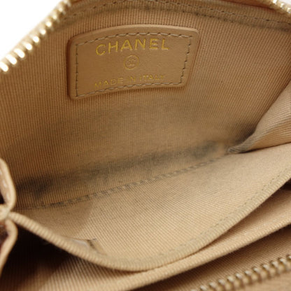 Chanel Caviar Skin Matelasse Coin Purse AP0126