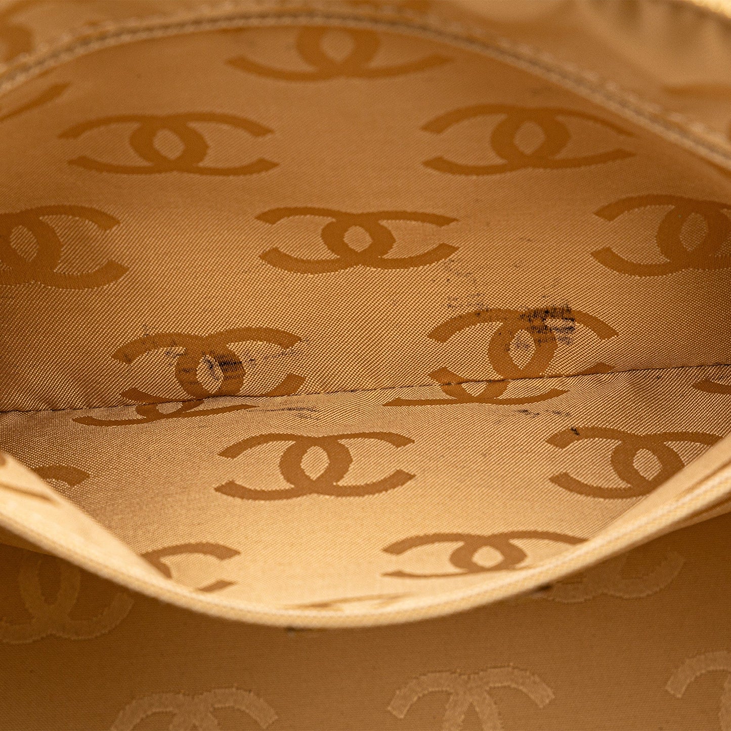 Brown Chanel CC Wild Stitch Handbag