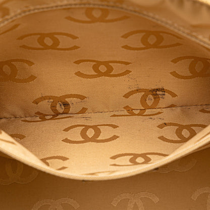 Brown Chanel CC Wild Stitch Handbag