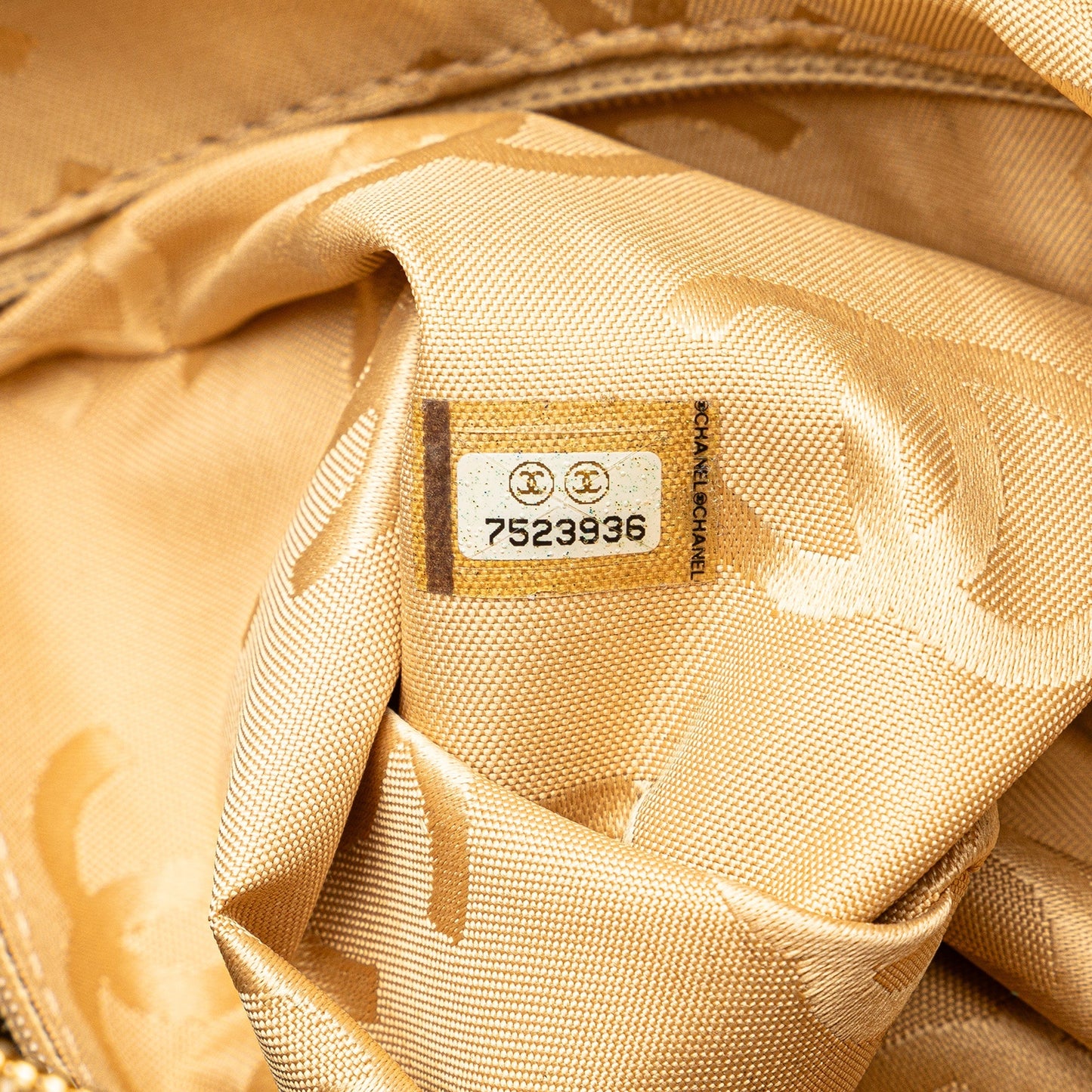 Brown Chanel CC Wild Stitch Handbag
