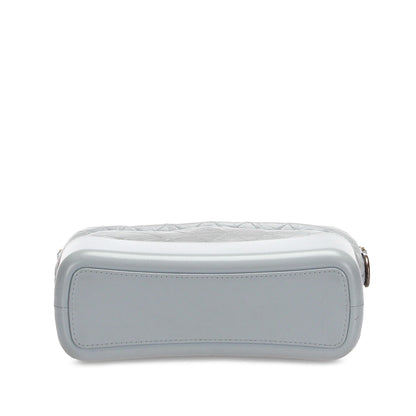 Gray Chanel Medium Gabrielle Leather Shoulder Bag