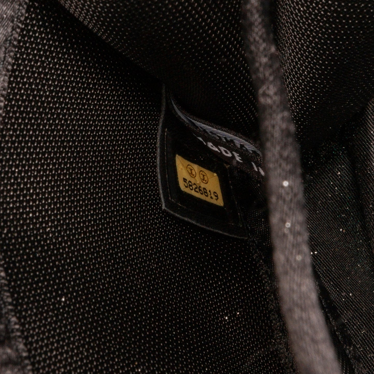 Black Chanel Wool Limited Edition Crossbody Bag
