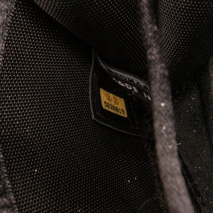 Black Chanel Wool Limited Edition Crossbody Bag