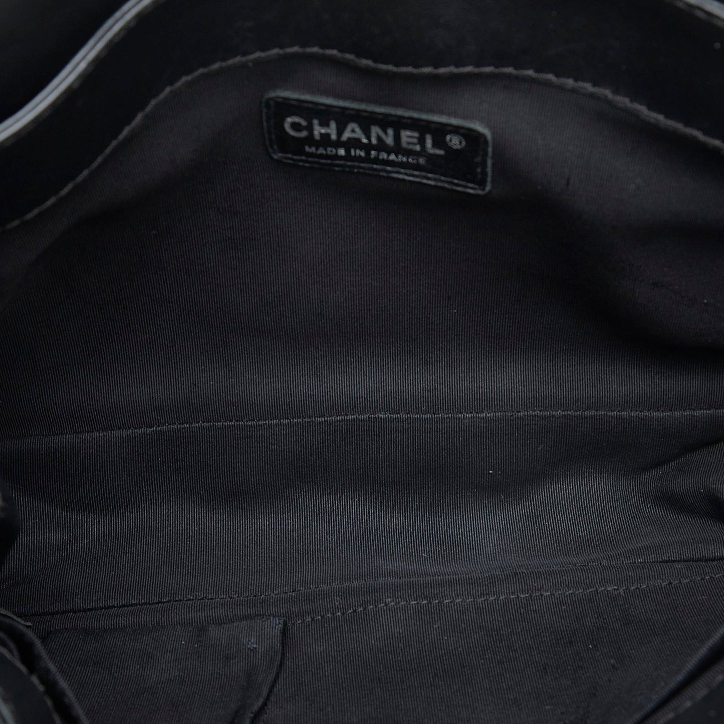 Black Chanel Medium Patent Reverso Boy Flap Crossbody Bag