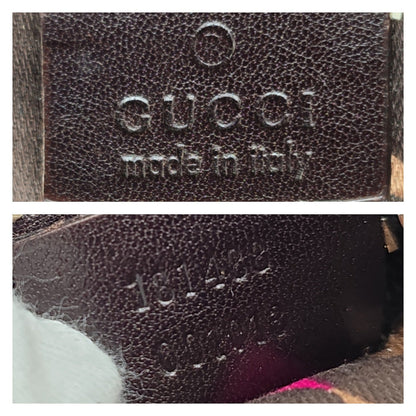 Gucci Brown Nappa Duchessa Large Boston Bag