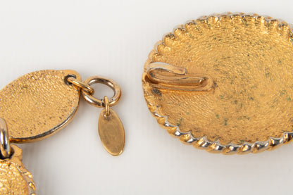 Collier dor Chanel 1980s