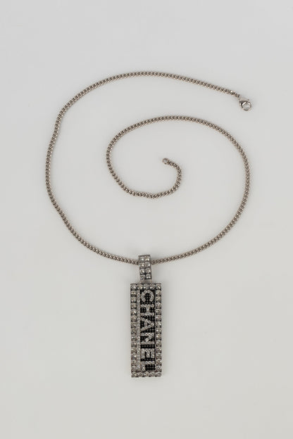 Collier argent Chanel Automne 2003