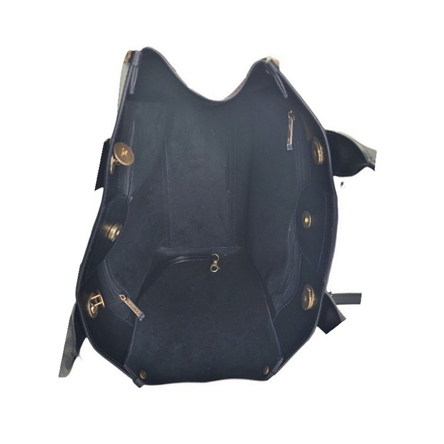 Chanel Small Black Caviar Studded Deauville Tote