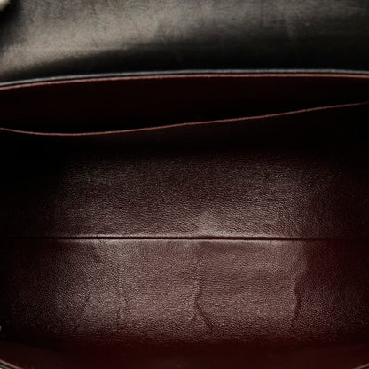 Chanel Mademoiselle Chain Shoulder Bag Black Lambskin