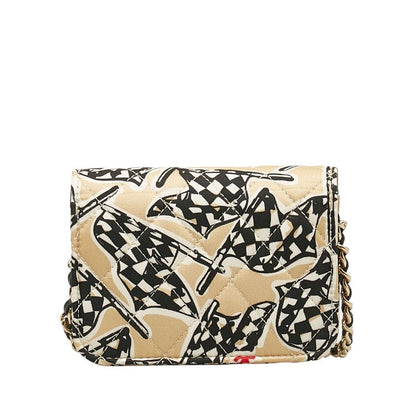 Chanel Canvas Mini Chain Shoulder Bag