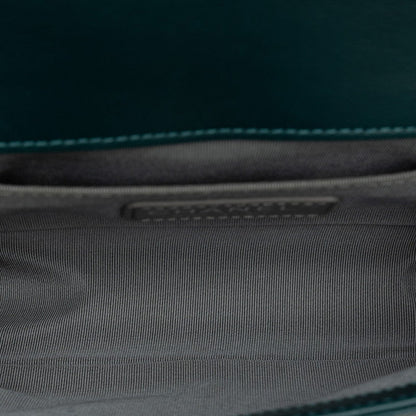 Chanel Suede Boy Mini Crossbody Bag Green
