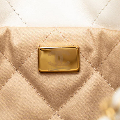 Chanel Mini Drawstring Chain Shoulder Bag
