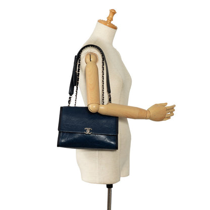 Chanel Coco Mark Leather Chain Shoulder Bag