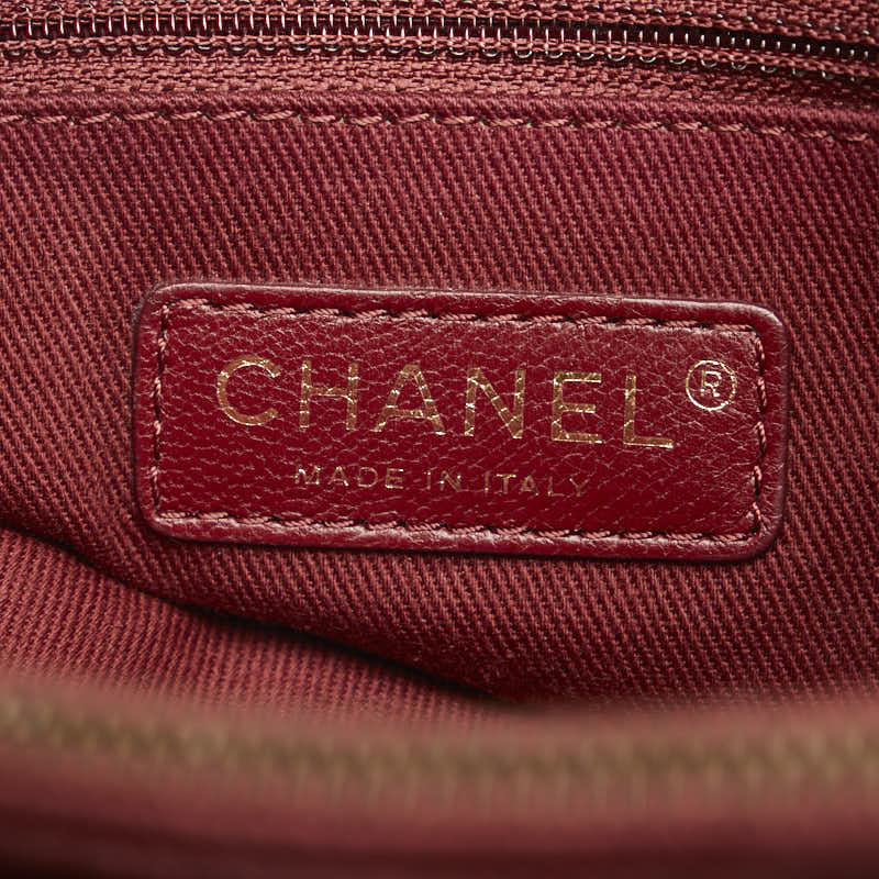 Chanel Caviar Skin Matelasse Coco Mark 2WAY Handbag