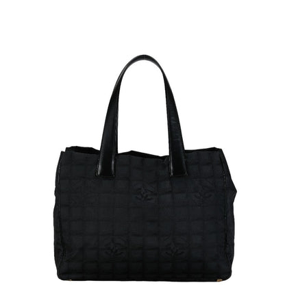 Chanel New Travel Line Canvas Leather Tote Bag