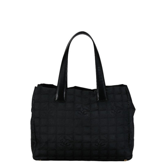 Chanel New Travel Line Canvas Leather Tote Bag