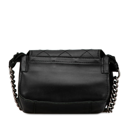 Chanel Leather Coco Mark Chain Shoulder Bag