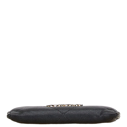 Chanel 19 Coco Mark Card Case AP1167 Black Lambskin in New Condition