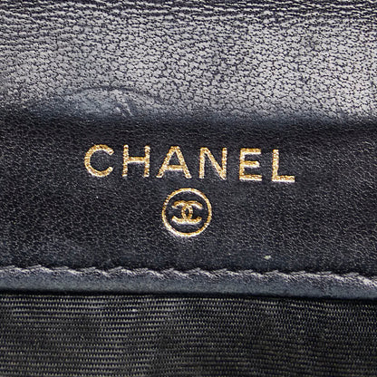 Chanel Caviar Skin Compact Wallet A13496