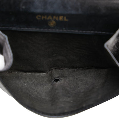 Chanel Caviar Skin Compact Wallet A13496