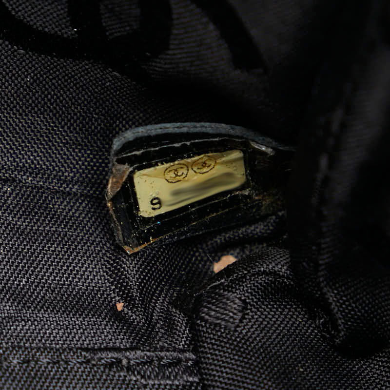 Chanel Wild Stitch Coco Mark Leather Tote Bag