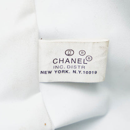 Chanel Canvas Logo Backpack