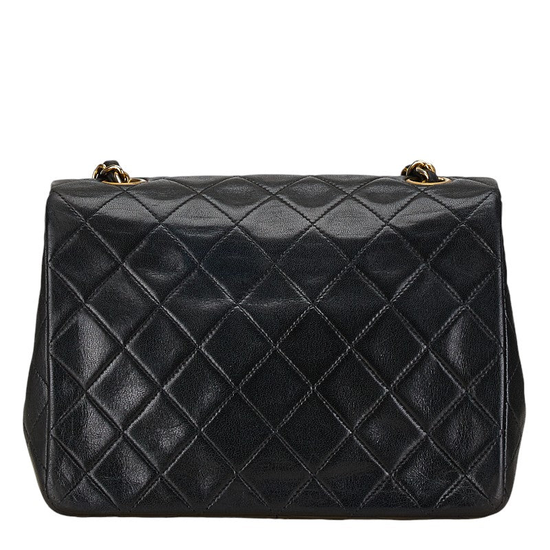 Chanel Mini Matelasse Coco Mark Chain Shoulder Bag A01163