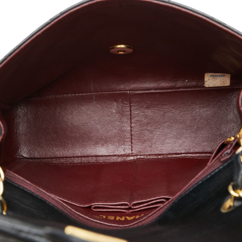 Chanel Mini Matelasse Coco Mark Chain Shoulder Bag A01163