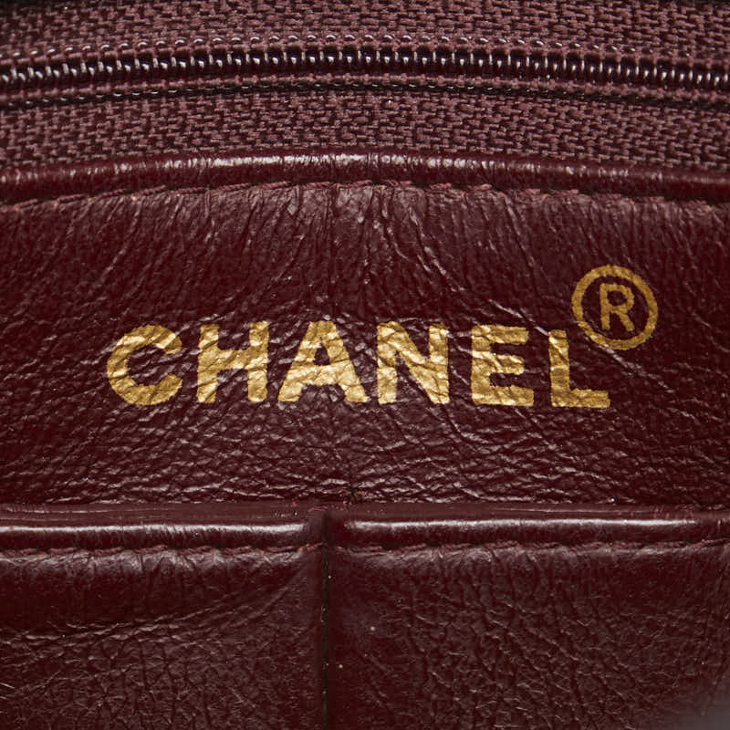 Chanel Mini Matelasse Coco Mark Chain Shoulder Bag A01163